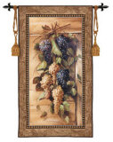 Poetic Grapes Wall Tapestry by Riccardo Bianchi