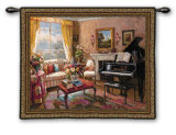 The Music Room Wall Tapestry by Foxwell 