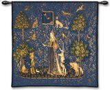 Lady and Unicorn - Sense of Touch TAPETE DE PAREDE Lady and Unicorn - Sense of Touch TAPETE DE PAREDE