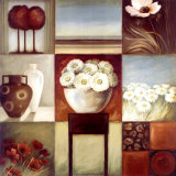 Floral Montage I Posters par Lisa Audit
