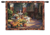 La Fuente Seca Wall Tapestry by J. Chris Morel