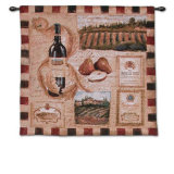 Wine Land I Wall Tapestry by Elizabeth Jardine