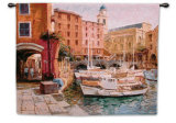 Mediterranean Colors Wall Tapestry by George W. Bates
