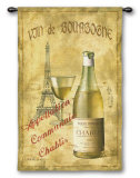 Chablis '27 Wall Tapestry by Fabrice De Villeneuve