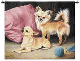 Chihuahua Wall Tapestry by Robert May