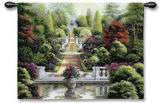 Rose Garden I Wall Tapestry by Betsy Brown