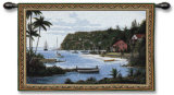 Island Paradise Wall Tapestry by Bill Saunders
