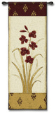 Kimono Orchid Crimson I Wall Tapestry by Regina-Andrew Design 