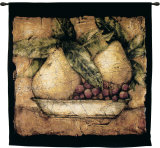 Pompeiian Pears Wall Tapestry by James Manning