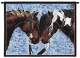 Warriors' Truce Wall Tapestry by Diana Beach-stamper
