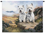 West Highland Terrier Wall Tapestry by Robert May