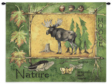 Nature Moose Wall Tapestry by Anita Phillips