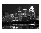 Austin Texas BW Photographic Print by John Gusky