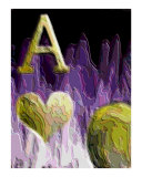 Purple Aces 1 Photographic Print by Teo Alfonso