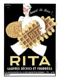 Belgium Rita Waffle Bisquit Gicleetryck Belgium Rita Waffle Bisquit Gicleetryck