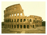 Rome Roman Colosseum Poster Lámina giclée