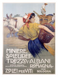 Italian Grape Harvest Giclee Print
