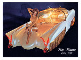 Fem Futura Car 2000 Giclee Print by David Perry