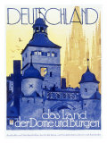 Germany, Land of Castles Giclee Print