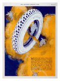 Michelin, Angel Tire Giclee Print