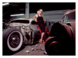 Pin-Up Girl: Chop Top Merc reproduction procédé giclée par David Perry