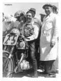 British BSA Racer Giclee Print
