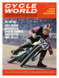 Cycle World Harley Flat Track Poster Lámina giclée Cycle World Harley Flat Track Poster Lámina giclée