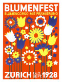 Bloomfest Zurich Digitálně vytištěná reprodukce Bloomfest Zurich Digitálně vytištěná reprodukce