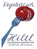 Vegetarian Restaurant Hiltl Giclée-Druck