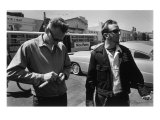 Rock-a-Billy Greaser Hot Rod Gicléedruk van David Perry