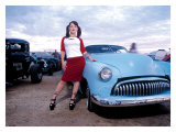 Pin-Up Girl: Rock a Billy Chop Top Giclee Print by David Perry