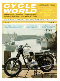 Cycle World Triumph Bonneville Poster Lámina giclée Cycle World Triumph Bonneville Poster Lámina giclée