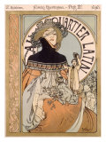 Latin Quarter Giclee Print by Alphonse Mucha