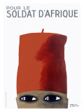 French Soldiers of Africa reproduction procédé giclée