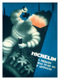 Michelin, Tire Forge Giclee Print