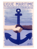 Colonial Maritime League Giclee Print by Paul Colin