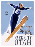 Park City Jumper Giclee Print