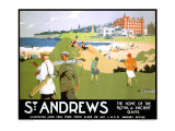LNER, St. Andrews, c.1920 Giclee Print by Henry George Gawthorn