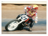 Flat Track Lámina giclée por Dan Mahoney