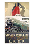 LNER, Cunard Line, White Star, 1923-1947 Giclee Print