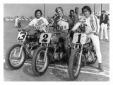Flat Track Lámina giclée por Dan Mahoney Flat Track Lámina giclée por Dan Mahoney
