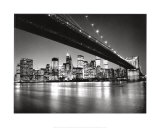 New York - Gratte-ciels de Manhattan Affiche par Henri Silberman