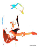Stevie Ray Photographic Print by Rhonda Watson