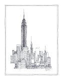 Empire State Affiches par Avery Tillmon