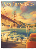 San Francisco Poster par Kerne Erickson