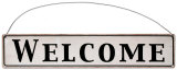 Welcome Plechová cedule