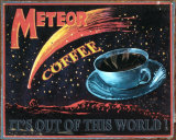 Meteor Coffee Plakietka emaliowana