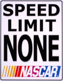 NASCAR Cartel de chapa
