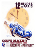 12 heures de Paris, Coupe Olazur reproduction procédé giclée par Geo Ham
