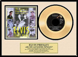Elvis Presley Framed Memorabilia